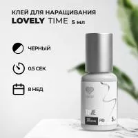 Клей чёрный Lovely "Time", 5 мл Клей чёрный Lovely "Time", 5 мл